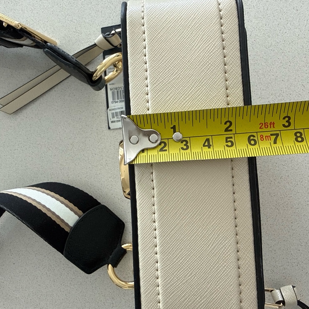 NWT Marc Jacobs The Snapshot Leather Camera Crossbody Bag Saffiano Leather - Picture 15 of 15